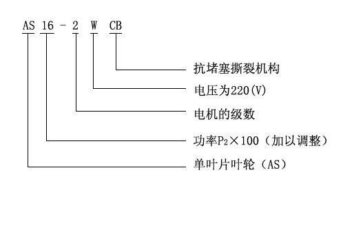 AS/AV型潜水式黄色软件草莓视频型号意义